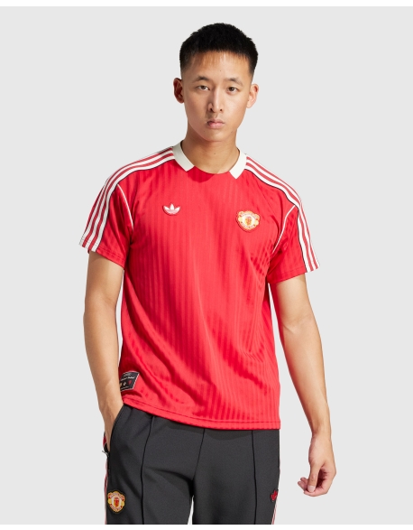 Maglia Terrace Icons Manchester United FC (Neutral) Rosso Uomo