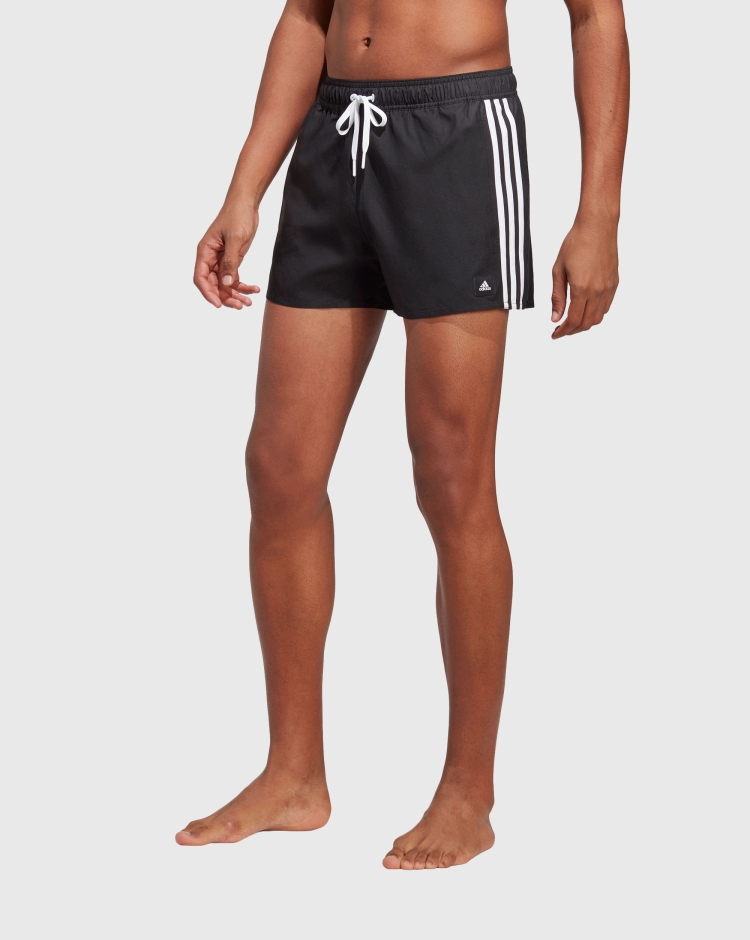 Adidas Short da nuoto 3-Stripes CLX Nero Uomo