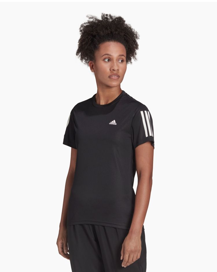 Adidas T-shirt Own the Run Nero Donna