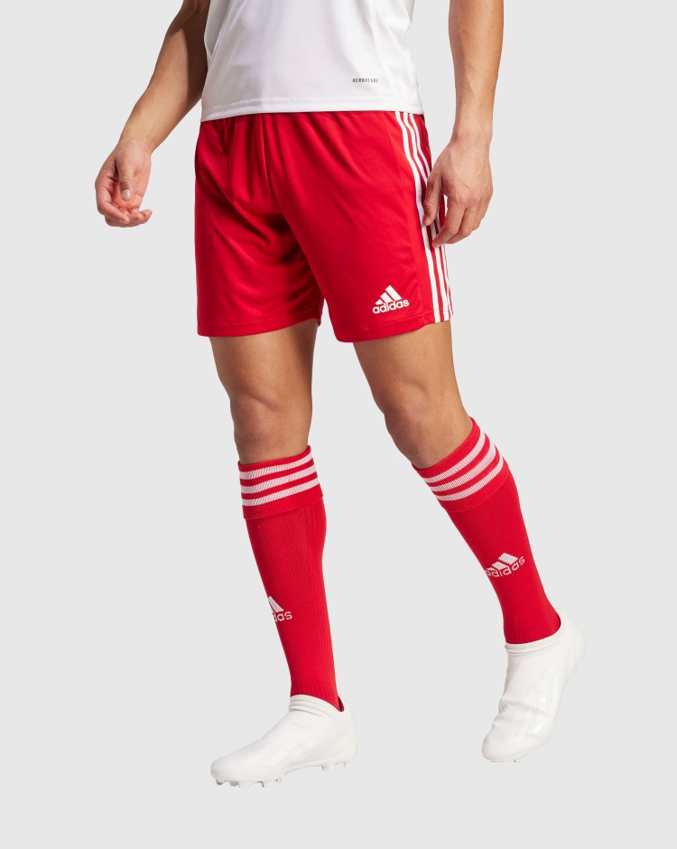 Adidas Pantaloncino Squad 21 Team Power Red Rosso Uomo