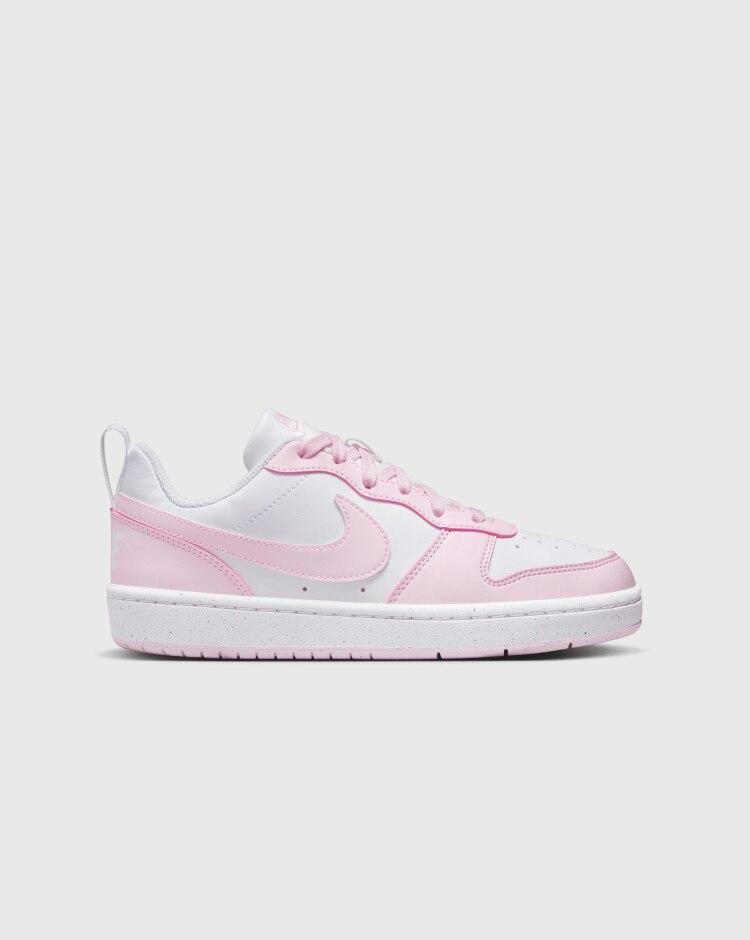 Nike Court Borough Low Recraft Bianco e Rosa Bambina