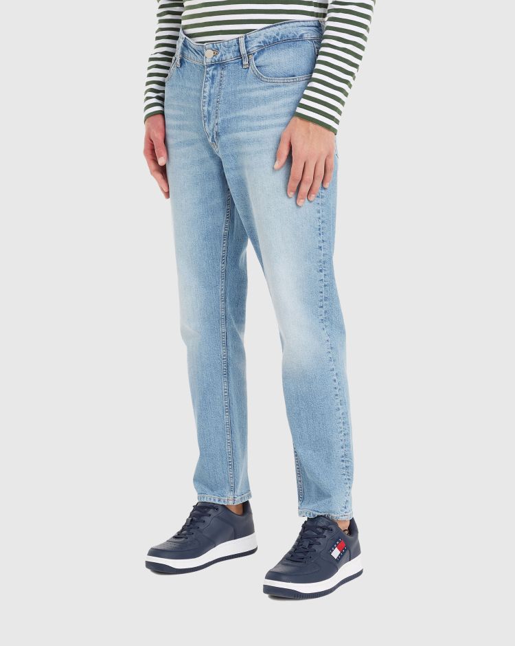 Tommy Hilfiger Dad Jeans Regular Tapered Blu Uomo