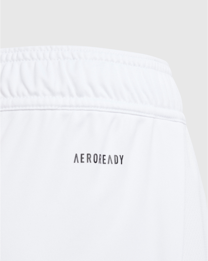 Adidas Pantaloncino Home Italia 2024 Bianco Bambino Bianco