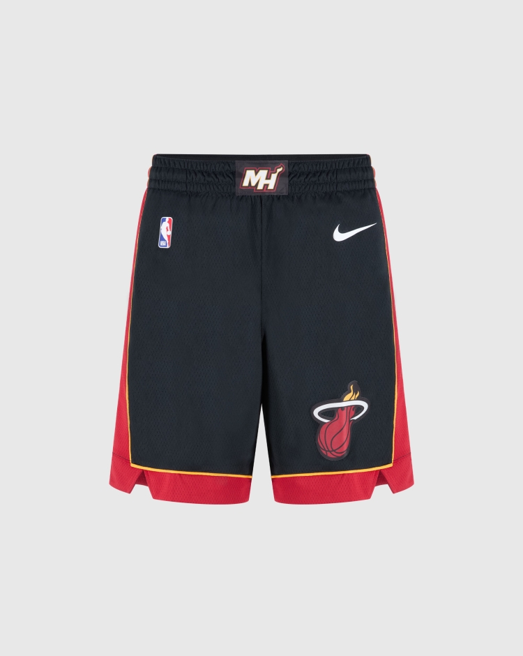 Nike NBA Pantaloncini Miami Heat Icon Edition Nero Uomo