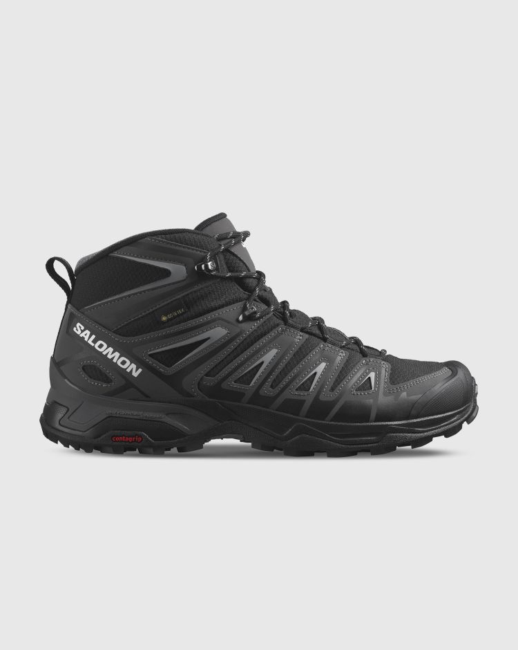 Salomon X Ultra Pioneer Mid Gore-Tex Nero Uomo