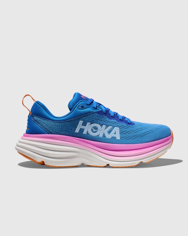 Hoka One One Bondi 8 Blu Donna
