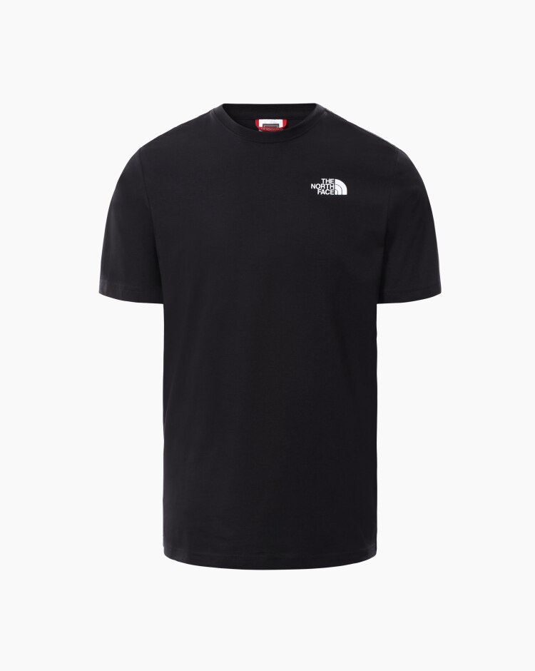 The North Face S/S Red Box Tee Nero Uomo