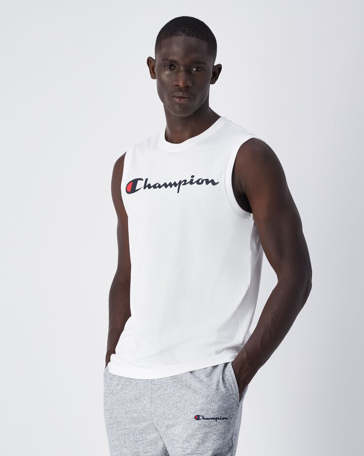 Canotta Big Logo Bianco Uomo