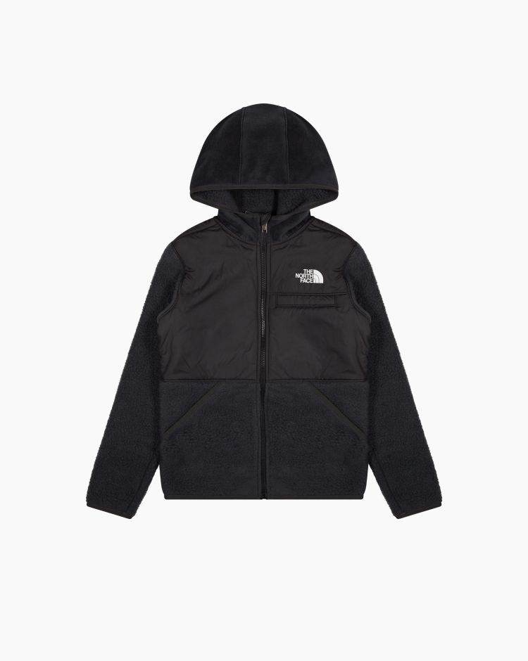 The North Face Giacca Con Cappuccio Forrest Fleece Grigio Bambino