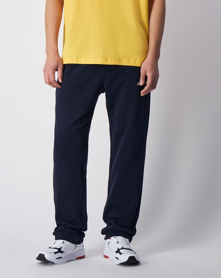 Champion Pantaloni Della Tuta A Gamba Dritta Blu Uomo