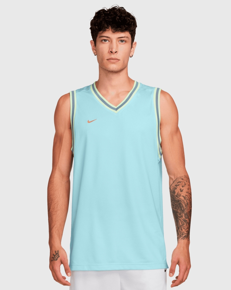 Nike DNA Jersey Maglia da basket Dri-FIT Blu Uomo