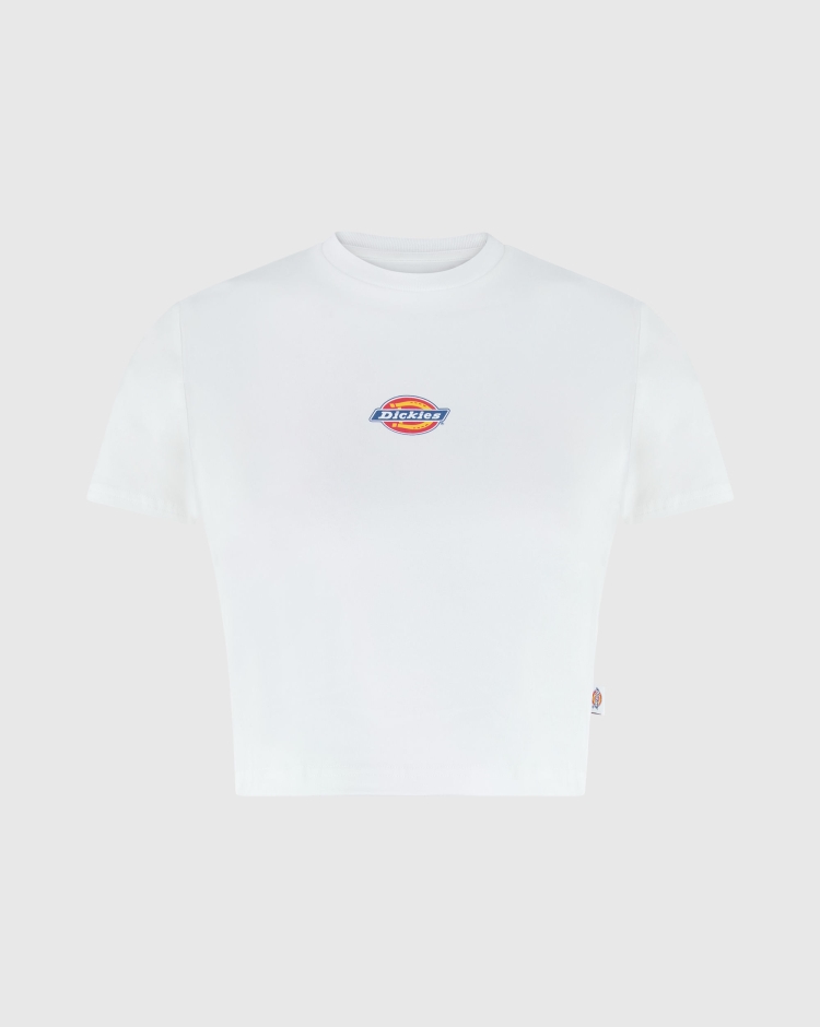 Dickies T-Shirt Maple Valley Bianco Donna