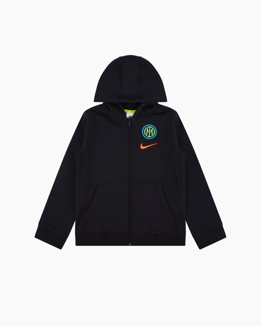 Nike Felpa con cappuccio Inter Milan Nero Bambino Nero