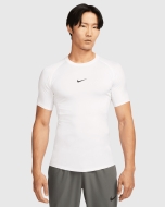 T-Shirt fitness Nike Pro aderente Dri-FIT Bianco Uomo