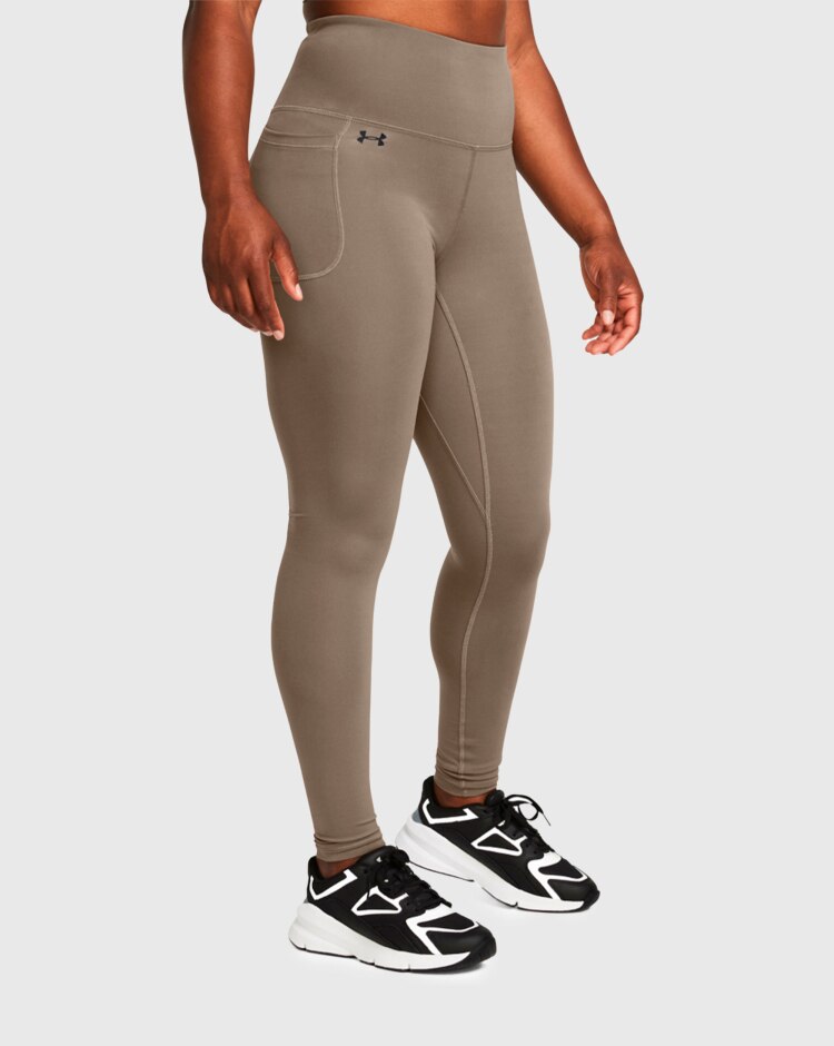 Under Armour Leggings Motion Full-Length Marrone Donna