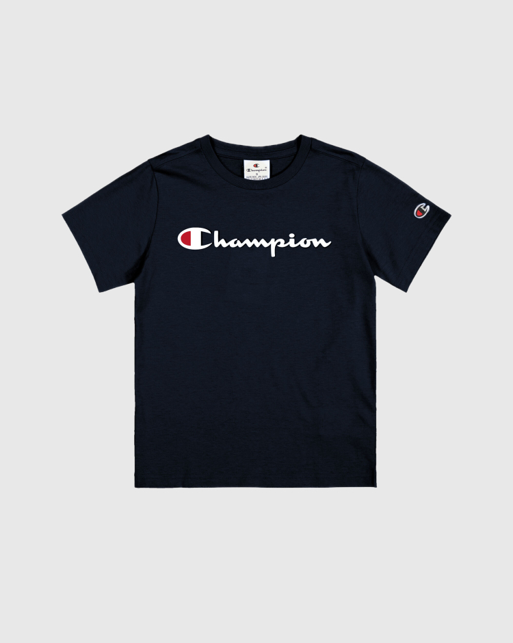 T-Shirt Manica Corta Icons Blu Bambino