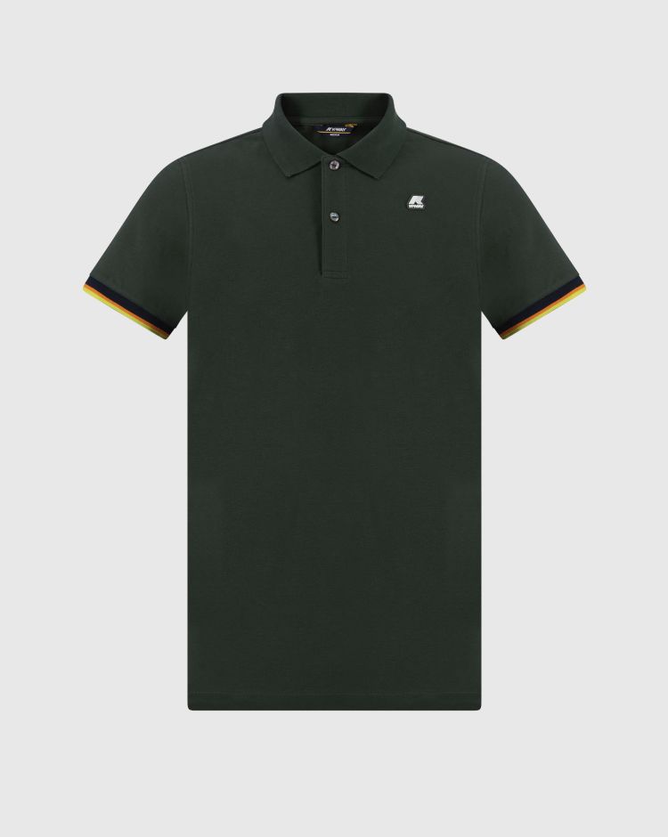 K-way Polo Vincent Verde Uomo