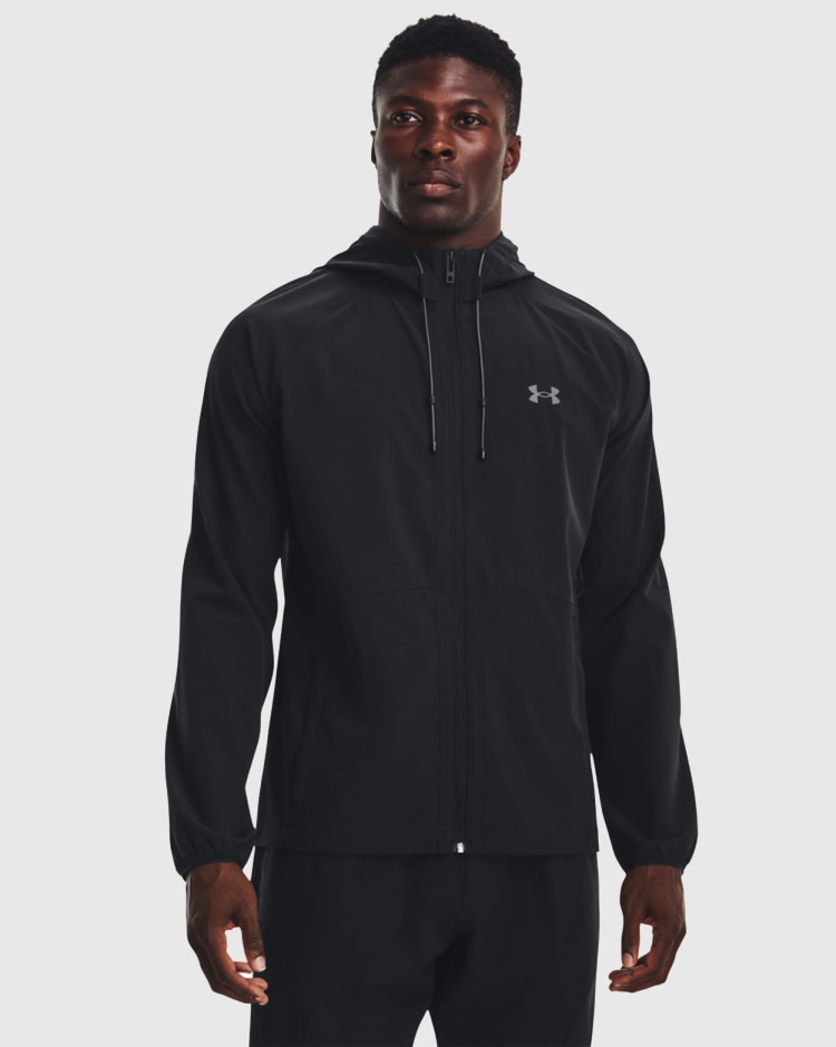 Under Armour Giacca UA Stretch Woven Windbreaker Nero Uomo