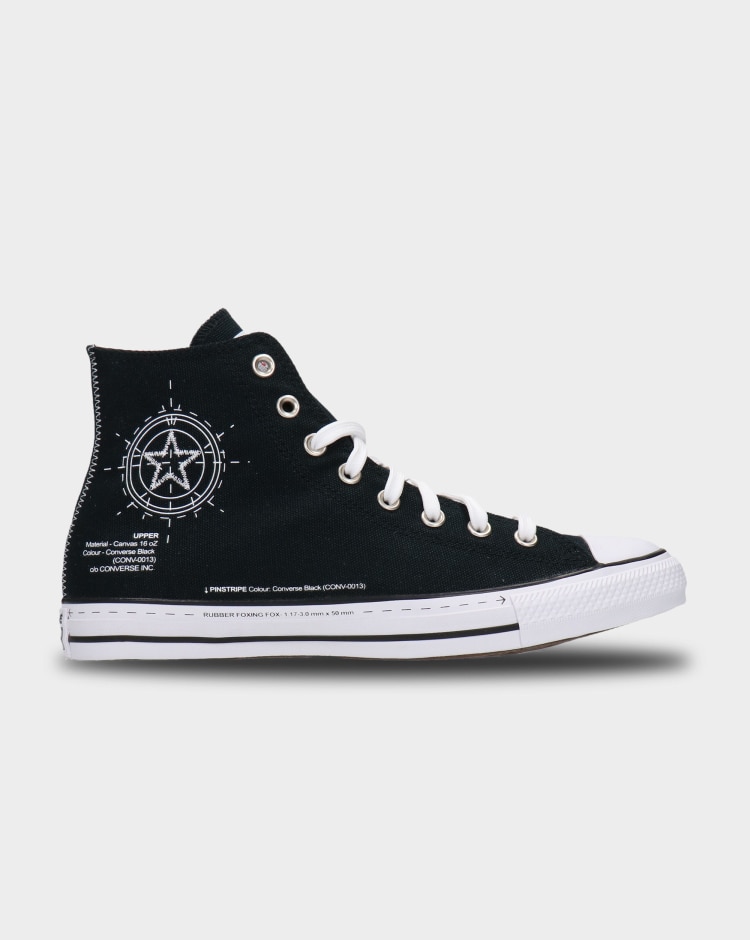 Converse Chuck Taylor All Star Hi Nero Uomo