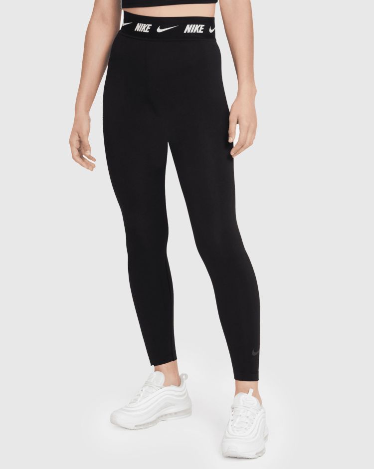Nike Leggings Sportswear Club Nero Donna