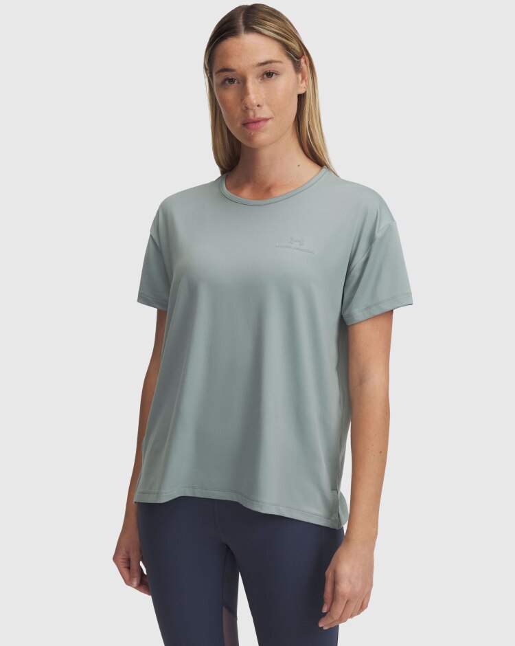 Maglia a maniche corte UA Vanish Energy Verde Donna