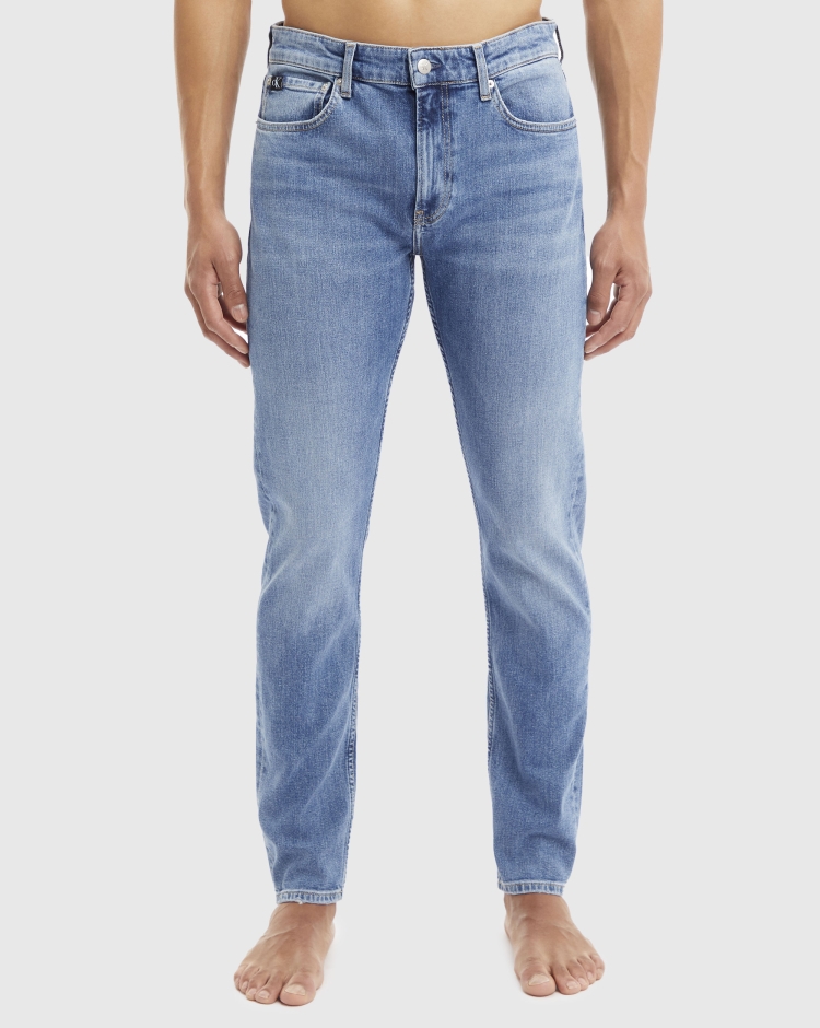 Calvin Klein Slim Tapered Jeans Blu Uomo
