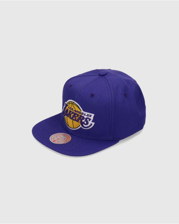 Mitchell&Ness Cappello Team Ground 2.0 Snapback Los Angeles Lakers Uomo