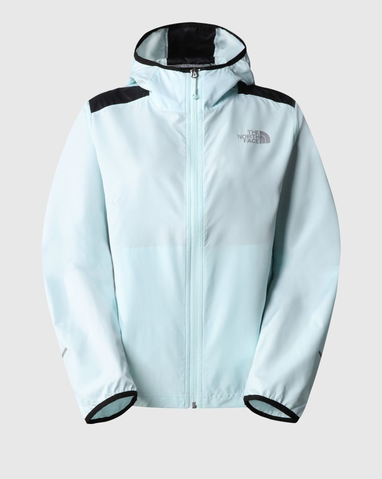 The North Face Giacca a Vento Run Blu Donna