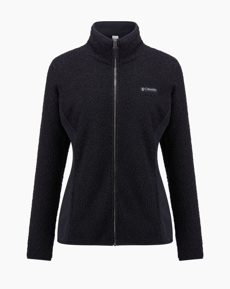 Columbia Panorama Full Zip Nero Donna