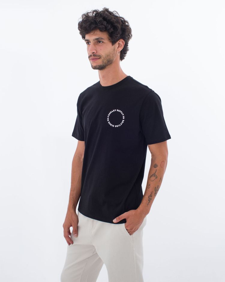 Hurley T-Shirt Everyday Skull Driftin Nero Uomo