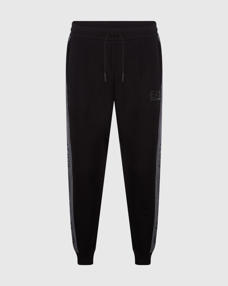 Emporio Armani EA7 Pantaloni Train Athletic Colour Block Nero Uomo