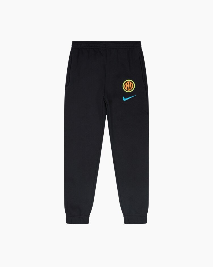 Nike Inter Y Nk Gfa Flc Pant Bb Cl Nero Bambino