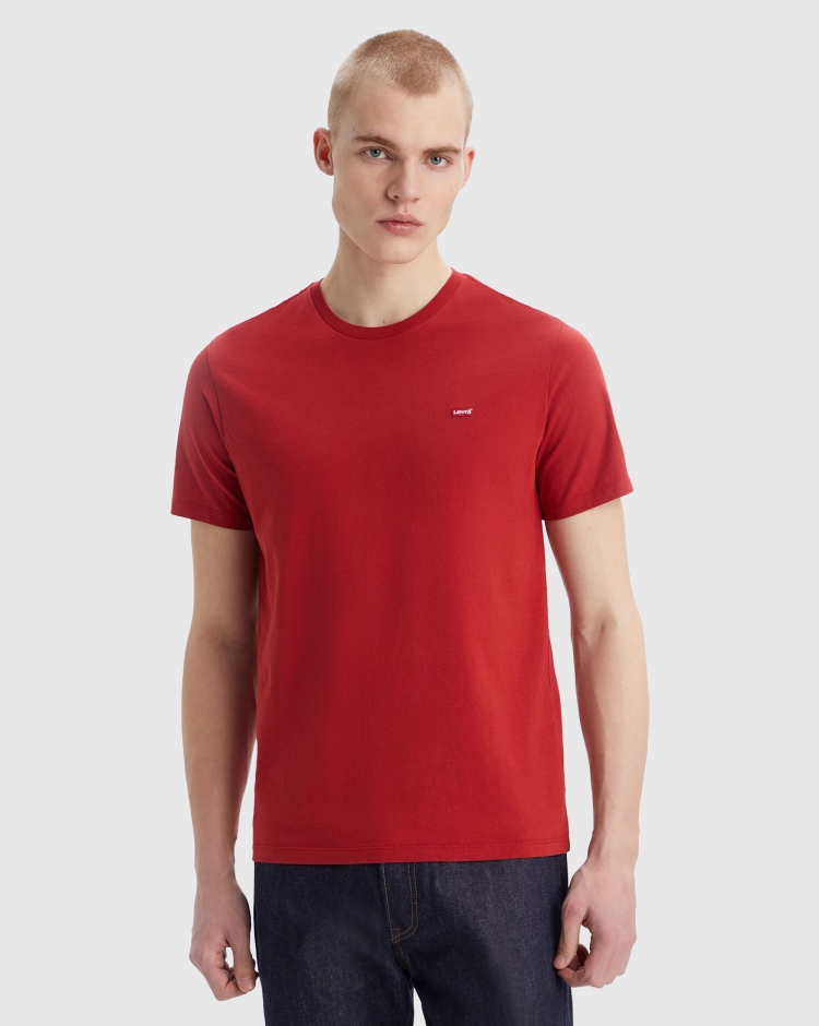 Levi's T-Shirt Original Rosso Uomo
