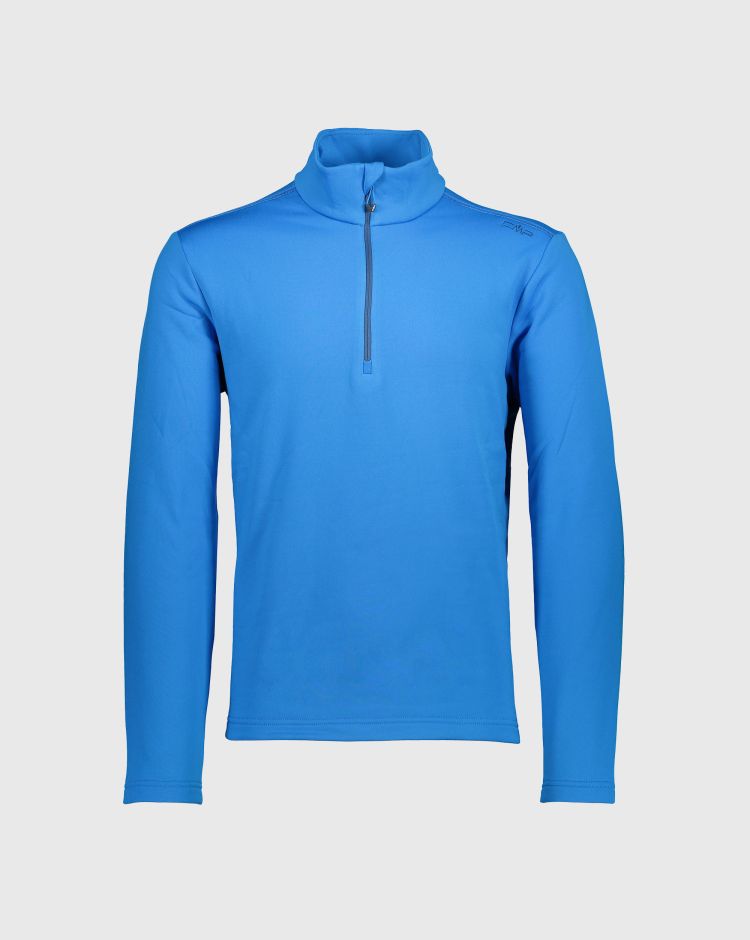 CMP Felpa in Pile Stretch Performance Blu Uomo