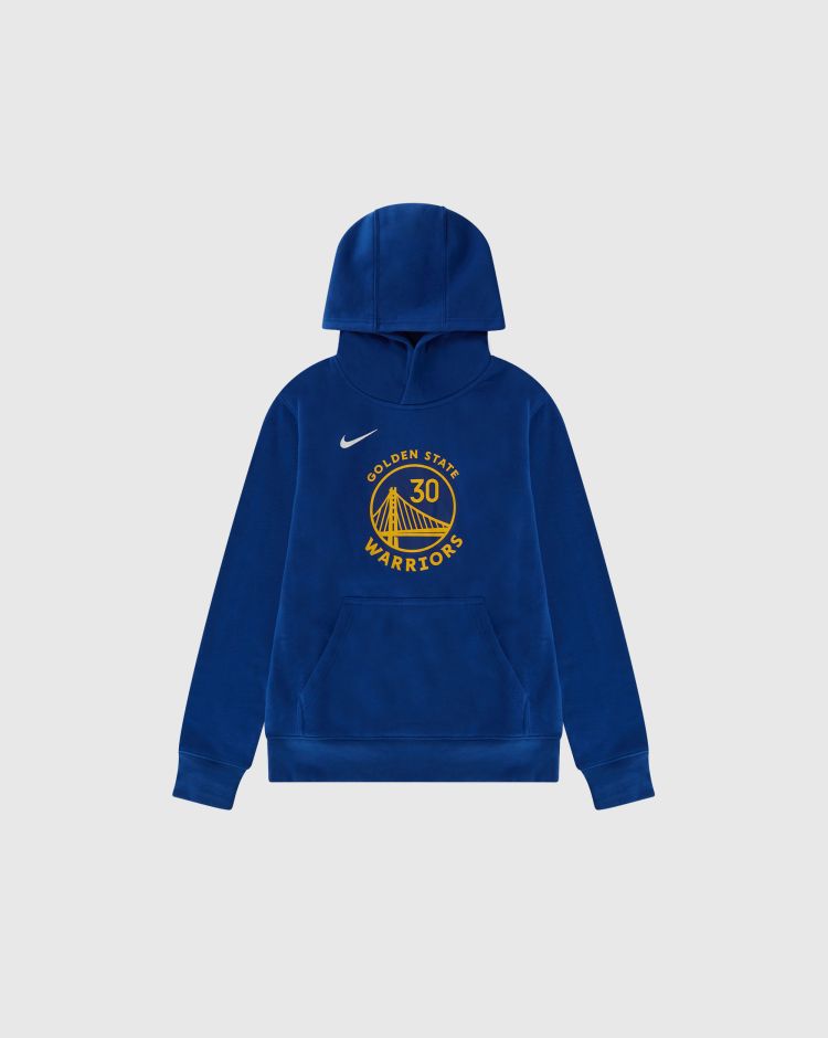 Nike NBA Felpa Golden State Warriors Stephen Curry Blu Bambino