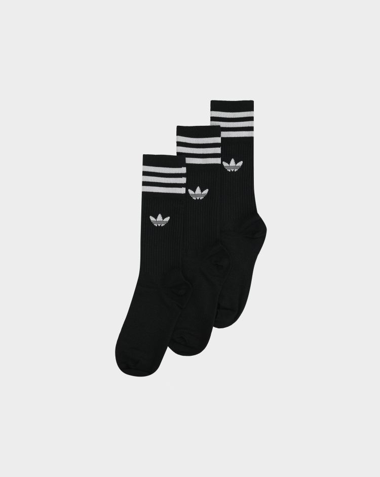 Adidas Calze Solid Crew Nero