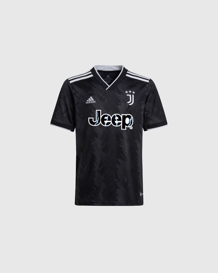 Adidas Juventus Away T-Shirt 2022/2023 Nero Bambino