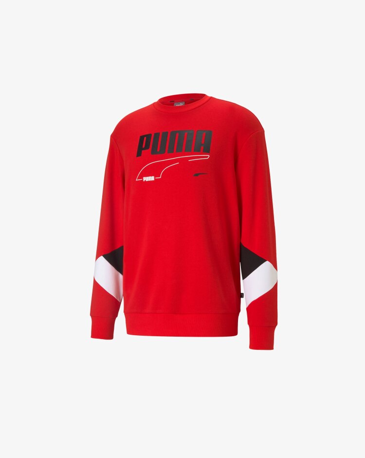 Puma Felpa Rebel Crew Uomo