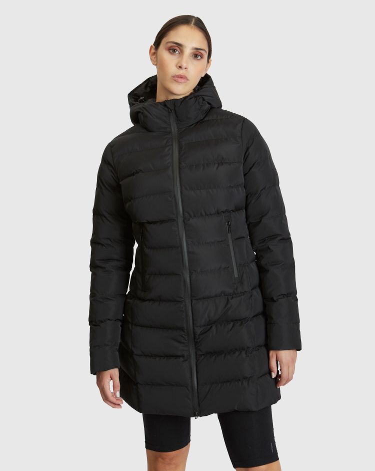 Canadian Piumino lungo Simcoe Nero Donna
