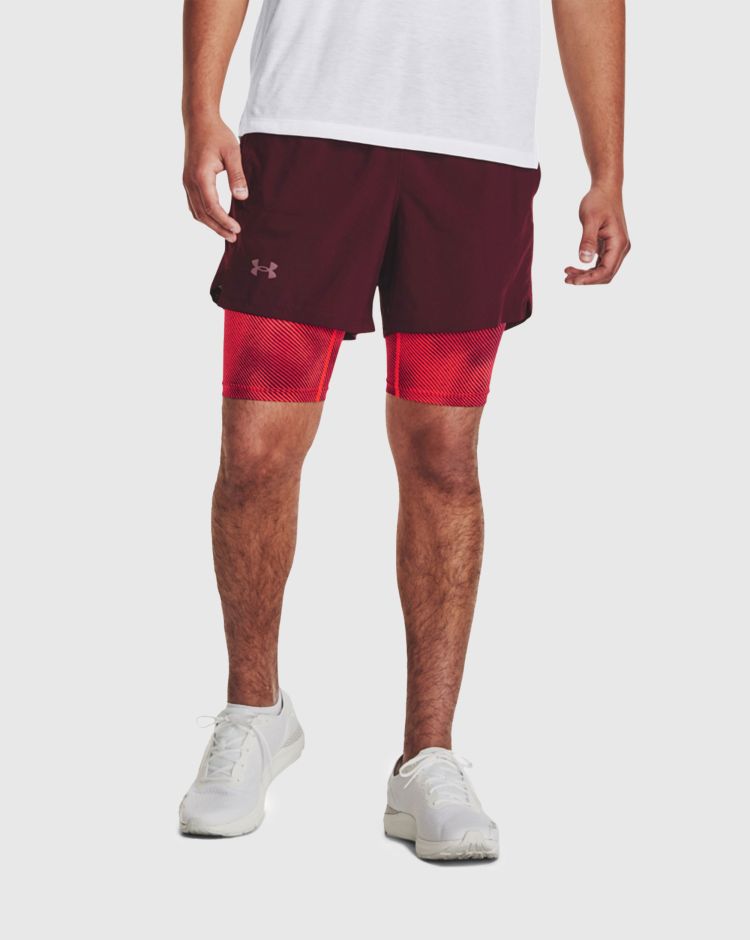 Under Armour Launch 5 2in1 Short Nero Uomo