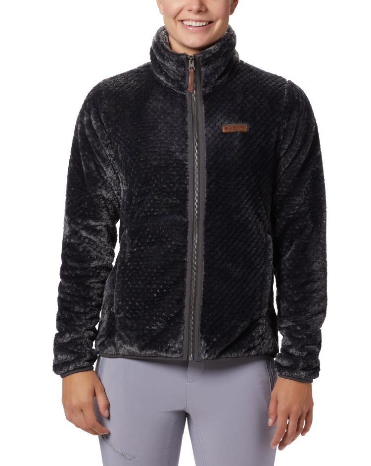 Columbia Fire Side Ii Sherpa Fz Nero Donna