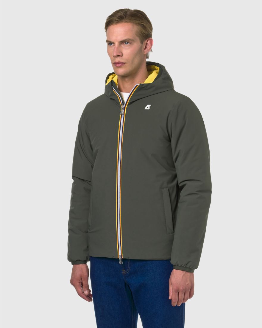 K-way Giacca Jack Warm Double Verde Uomo Verde