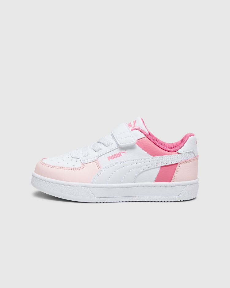 Puma Caven 2.0 Block Ac+ Bianco Bambina