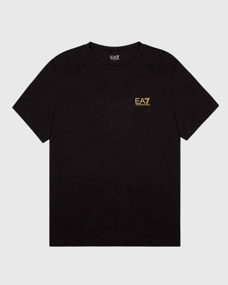 Emporio Armani EA7 T-Shirt Girocollo Train Core Nero Uomo