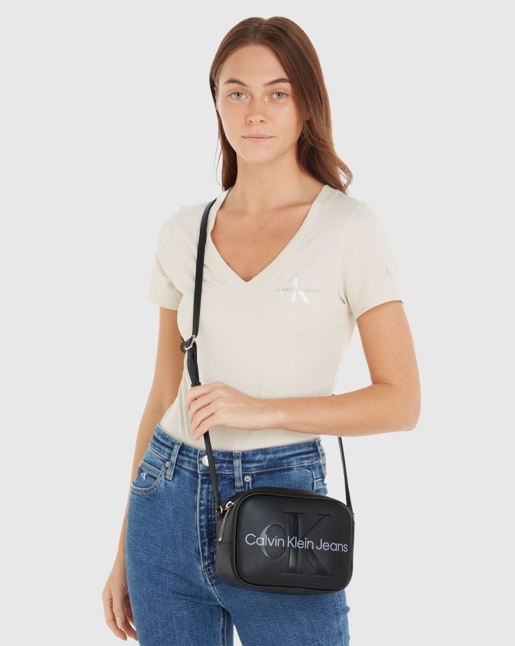 Calvin Klein Borsa Camer Bag Nero Donna