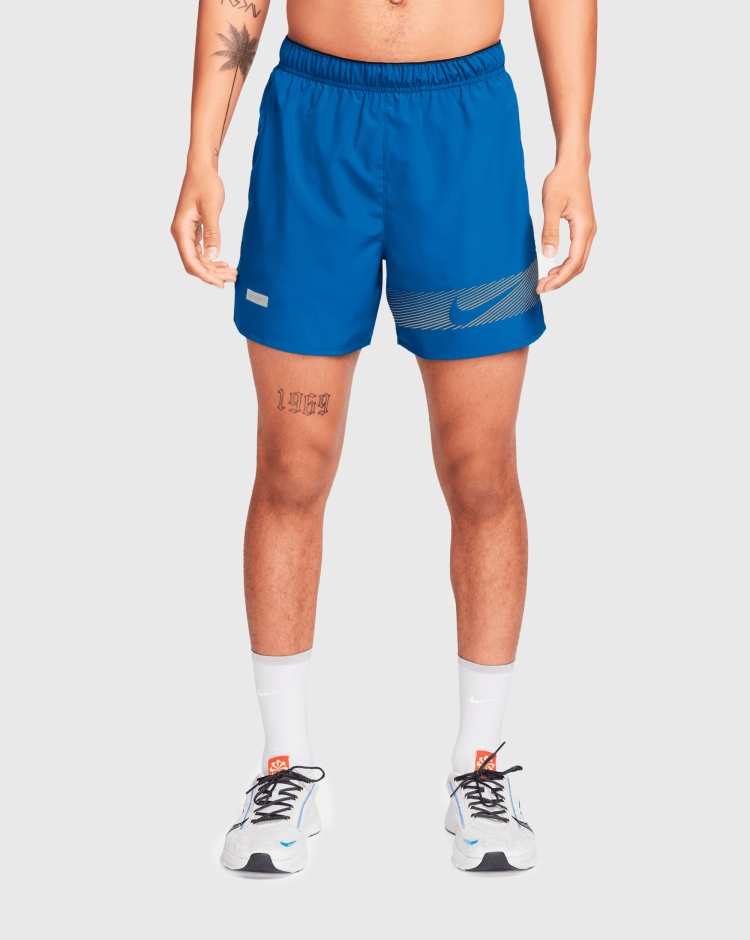 Nike Challenger Flash Shorts da Running Dri-FIT 13 cm Blu Uomo