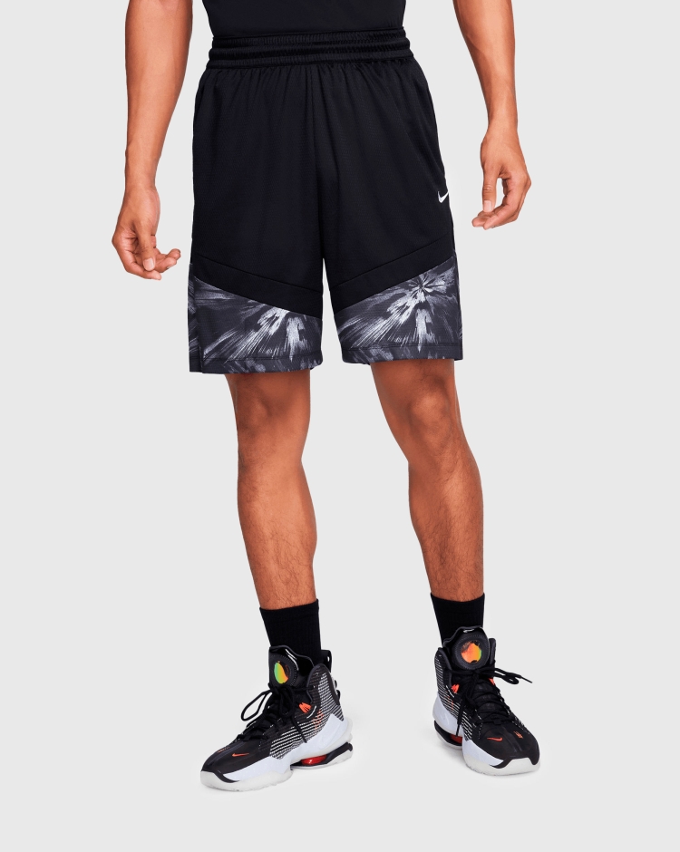 Nike Icon Shorts da Basket Reversibili 21 cm Dri-FIT Nero Uomo