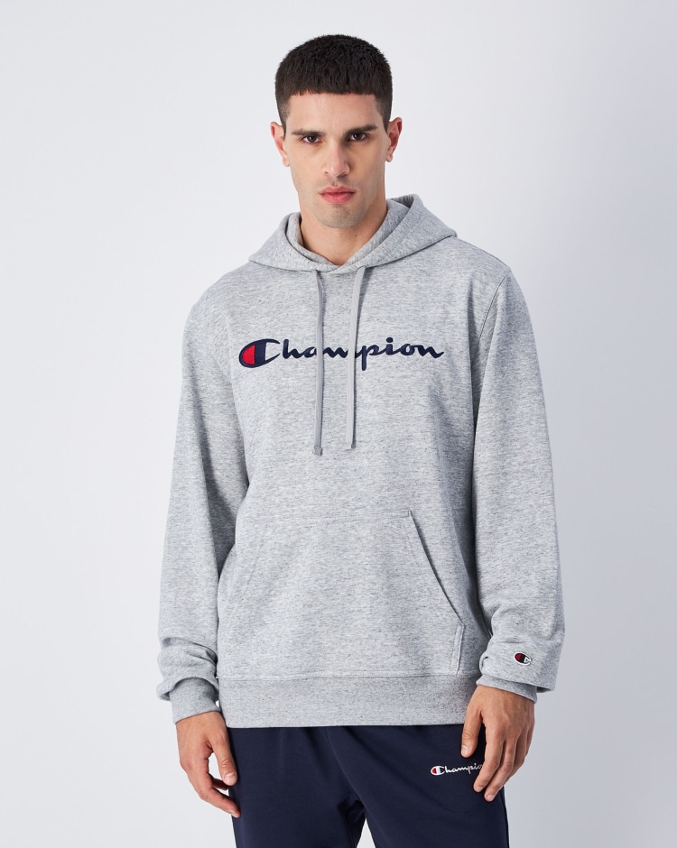 Felpa Con Cappuccio Icons Grigio Uomo