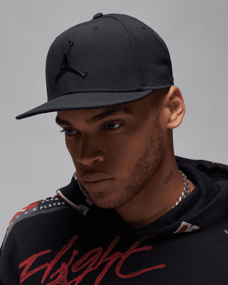 Cappello Regolabile Nero Uomo