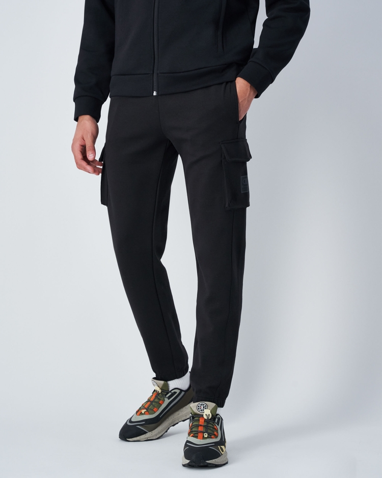 Champion Pantaloni Slim Fit Con Polsino Nero Uomo